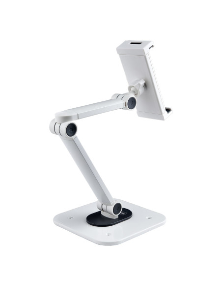 StarTech.com Supporto per Tablet da Tavolo - Braccio Porta Tablet Regolabile da Scrivania - Stand Universale per Tablet Ergonomi