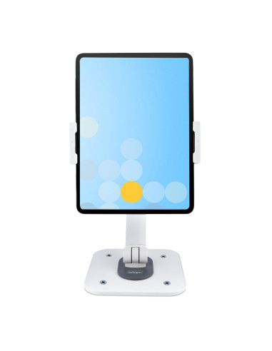 StarTech.com Supporto per Tablet da Tavolo - Braccio Porta Tablet Regolabile da Scrivania - Stand Universale per Tablet Ergonomi