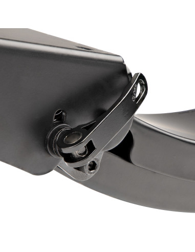 StarTech.com Porta tastiera estraibile per scrivania - Ripiano scorrevole sotto scrivania per tastiera PC - Mensola ergonomica c