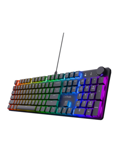Trust GXT 866 Torix tastiera Gaming USB QWERTY Italiano Nero