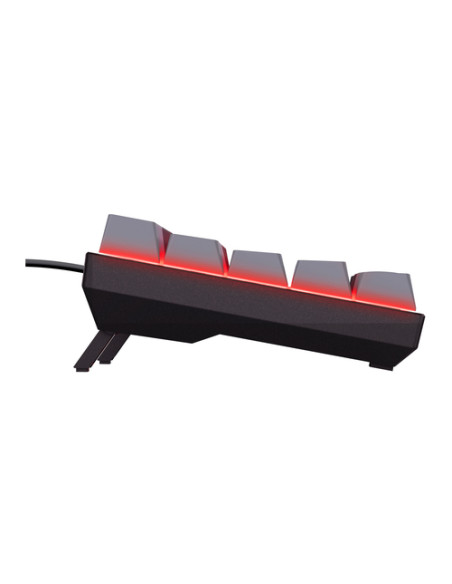 Trust GXT 867 Acira tastiera Gaming USB QWERTY Italiano Nero