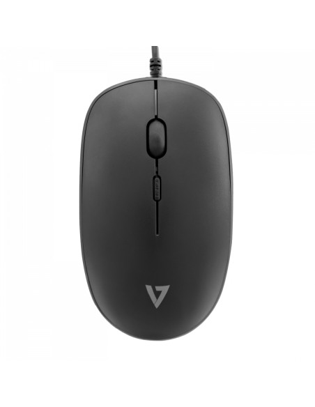 V7 Set tastiera e mouse con cavo USB e adattatore PS2 – IT
