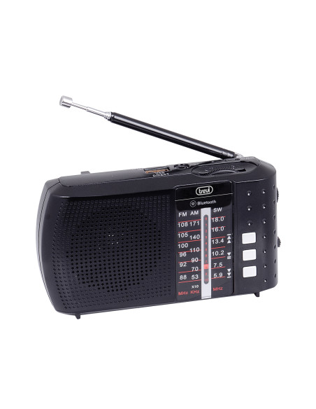 Trevi RADIO PORTATILE MULTIBANDA WIRELESS USB MICRO SD RA 7F20 BT NERO