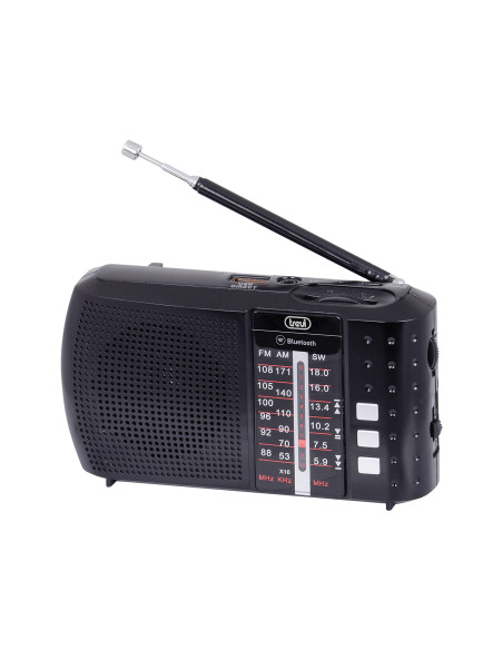 Trevi RADIO PORTATILE MULTIBANDA WIRELESS USB MICRO SD RA 7F20 BT NERO