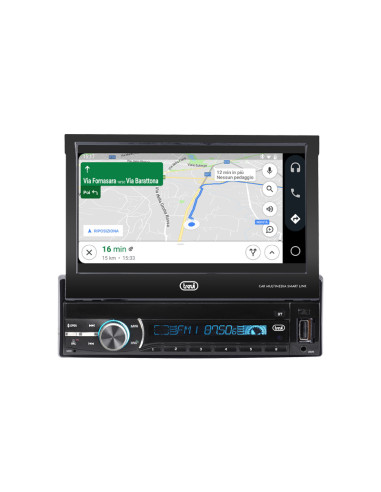 Trevi AUTORADIO DAB FM 200W CON MONITOR 7" WIRELESS USB SD AUX-IN MDV 6380 DAB