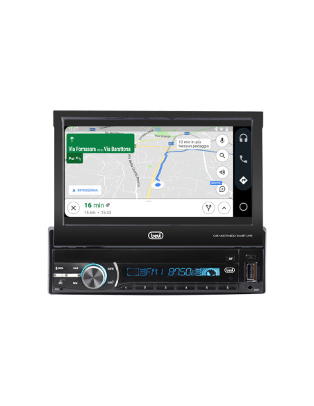 Trevi AUTORADIO DAB FM 200W CON MONITOR 7" WIRELESS USB SD AUX-IN MDV 6380 DAB