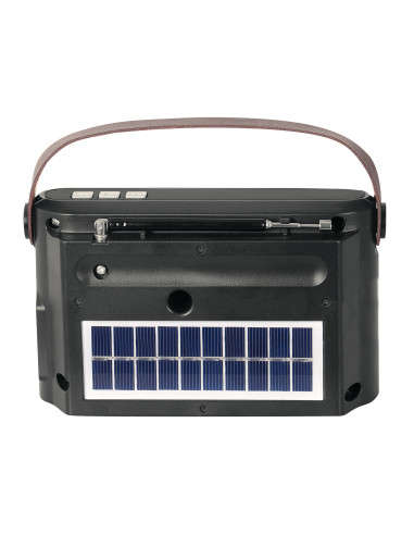Trevi RADIO PORTATILE A ENERGIA SOLARE WIRELESS USB MICRO SD TWS RA 7F25 BT