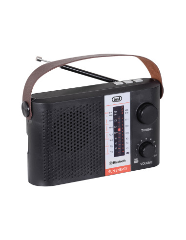 Trevi RADIO PORTATILE A ENERGIA SOLARE WIRELESS USB MICRO SD TWS RA 7F25 BT