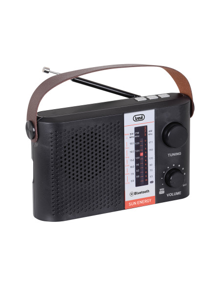 Trevi RADIO PORTATILE A ENERGIA SOLARE WIRELESS USB MICRO SD TWS RA 7F25 BT