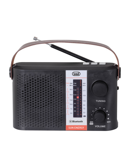 Trevi RADIO PORTATILE A ENERGIA SOLARE WIRELESS USB MICRO SD TWS RA 7F25 BT