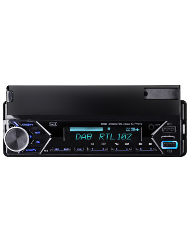 Trevi AUTORADIO DAB FM 160W SUPPORTO SMARTPHONE 7" WIRELESS USB MICRO SD SCD 5753 DAB