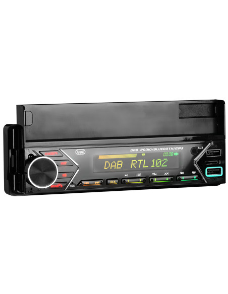 Trevi AUTORADIO DAB FM 160W SUPPORTO SMARTPHONE 7" WIRELESS USB MICRO SD SCD 5753 DAB