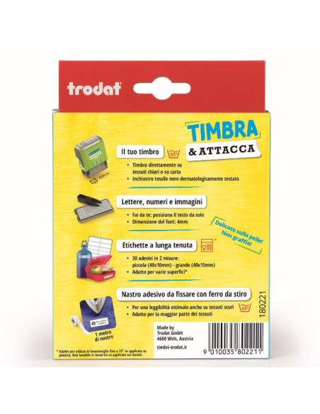 TIMBRO TIMBRA E ATTACCA
