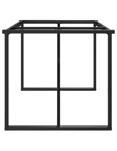 Telaio Gambe a O per Tavolo da Pranzo 180x80x73 cm in Ghisa