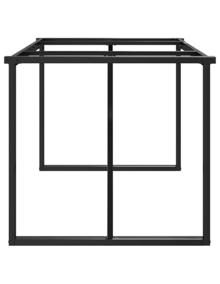 Telaio Gambe a O per Tavolo da Pranzo 180x80x73 cm in Ghisa