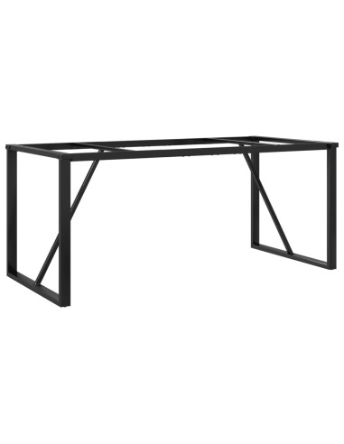 Telaio Gambe a O per Tavolo da Pranzo 180x80x73 cm in Ghisa