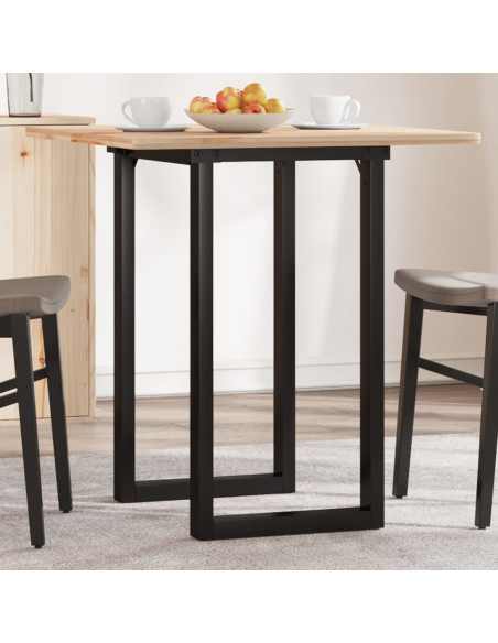 Telaio Gambe a O per Tavolo da Pranzo 50x40x73 cm in Ghisa