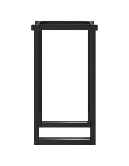 Telaio Gambe a O per Tavolo da Pranzo 50x40x73 cm in Ghisa