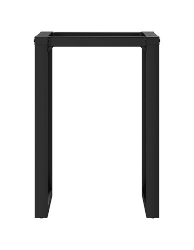 Telaio Gambe a O per Tavolo da Pranzo 60x40x73 cm in Ghisa