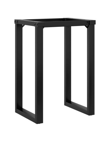 Telaio Gambe a O per Tavolo da Pranzo 60x40x73 cm in Ghisa