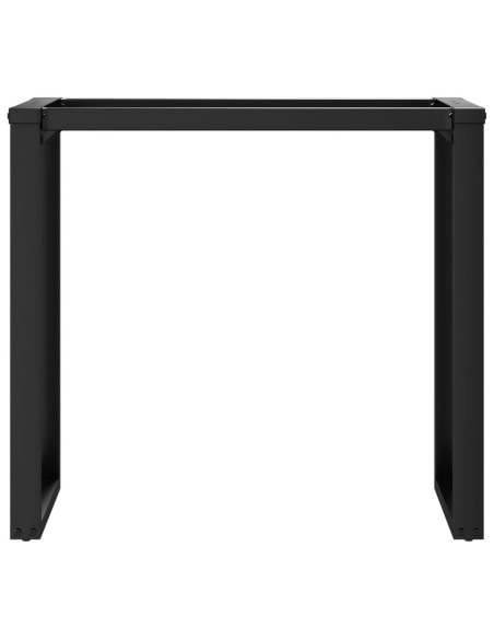 Telaio Gambe a O per Tavolo da Pranzo 80x40x73 cm in Ghisa