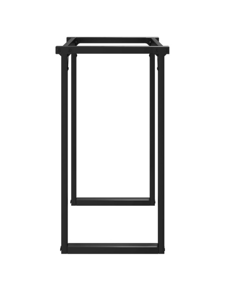 Telaio Gambe a O per Tavolo da Pranzo 80x40x73 cm in Ghisa
