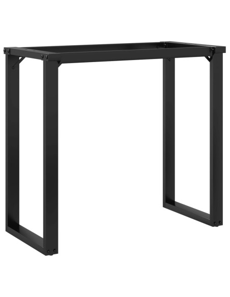 Telaio Gambe a O per Tavolo da Pranzo 80x40x73 cm in Ghisa