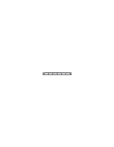 PANN.1U PER 24 RJ45S MINICOM NERO