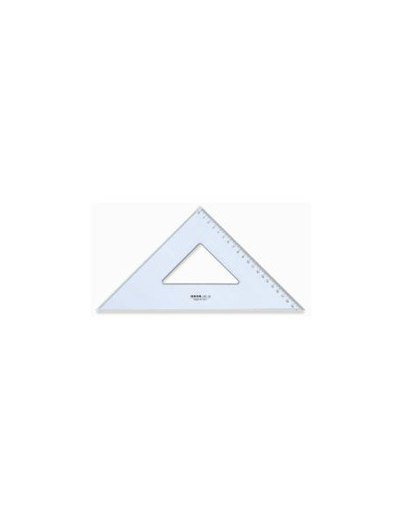 SQUADRA 45° 30CM LINEA UNI