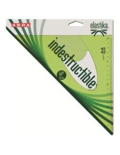 SQUADRA ELASTICA 45° 30CM