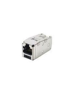 PRESA MINICOM RJ45S CAT.6 NERO 2