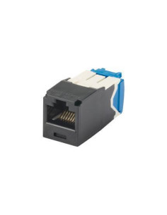 PRESA MINICOM RJ45U CAT.6A NERO