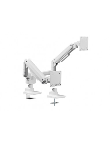 Equip Staffa di montaggio per doppio monitor da 17“-35” per uso intensivo, bianco