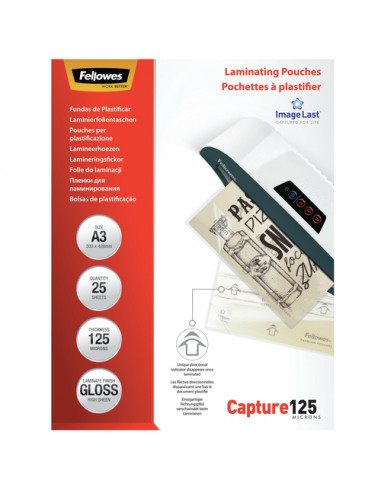 Fellowes 5396501 pellicola per plastificatrice 25 pz