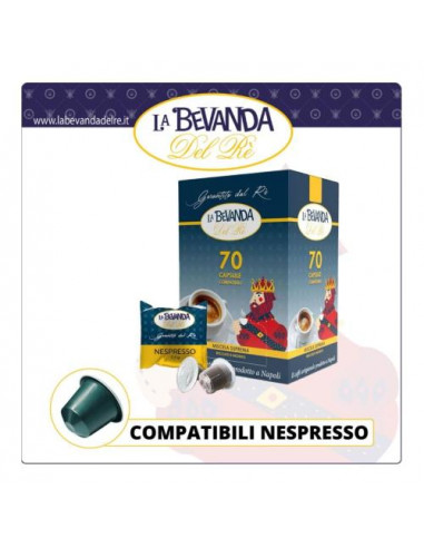 LA BEVANDA DEL RE NESPRESSO 70PZ SUPREMA