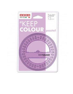 GONIOMETRO 360° 12 CM PASTEL