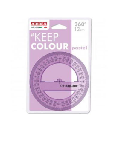 GONIOMETRO 360° 12 CM PASTEL