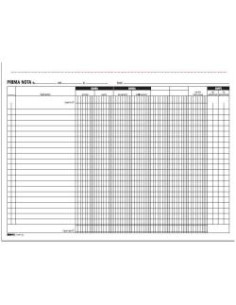 CF10BLOCCO PRIMANOTA CASSA 50X2RIC