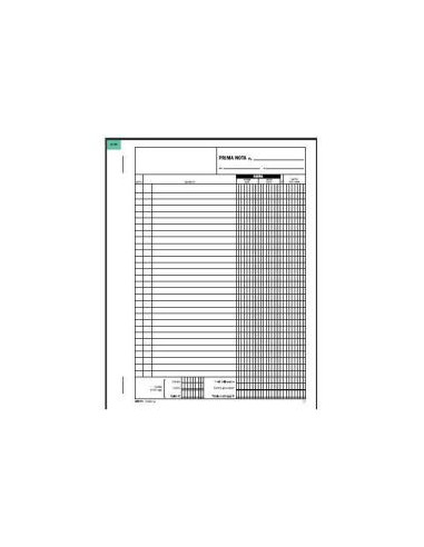 CF10BLOCCO PRIMA NOTA CASSA 50X2RIC