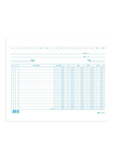 CF100SCHEDE DARE/AVERE/SALDO BL/VER