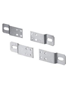 SET 4 STAFFE INOX FISSAGGIO QUADRI
