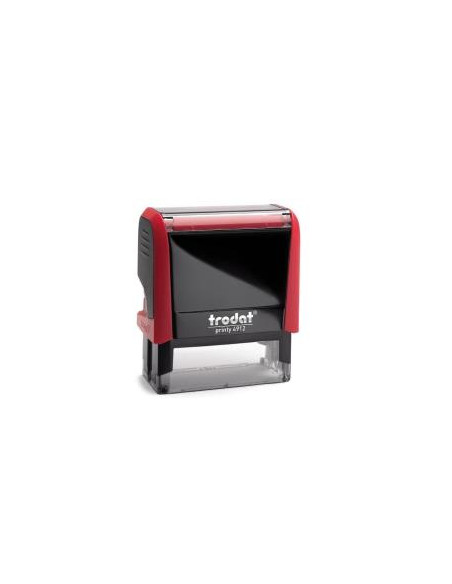 TIMBRO AUTOINCH. PRINTY4912 ROSSO