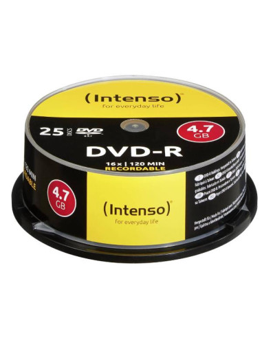 DVD-R 4.7GB 16X SPINDLE 25PZ