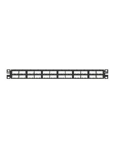 PANN.1U PER 48 RJ45 MINICOM NERO