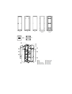 RACK IP20 RNA 27U 600X600 NERO SMON