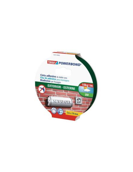 NASTRO BIAD PER ESTERNI 5M:19MM