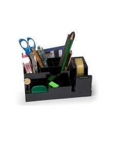 DESK ORGANIZER IN ABS NERO