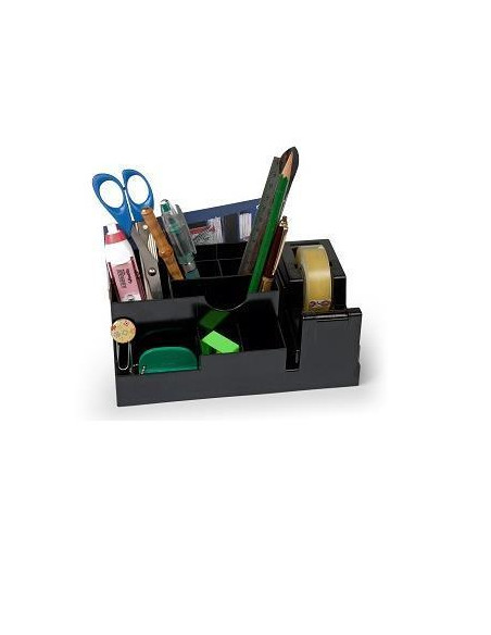 DESK ORGANIZER IN ABS NERO