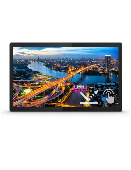 Philips B Line 222B1TFL/00 Monitor PC 54,6 cm (21.5") 1920 x 1080 Pixel Full HD LED Touch screen Nero