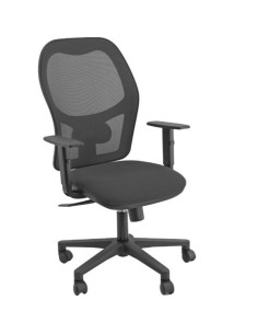 SEDIA OPER HUBBLE NERO+BRACC REGOL.